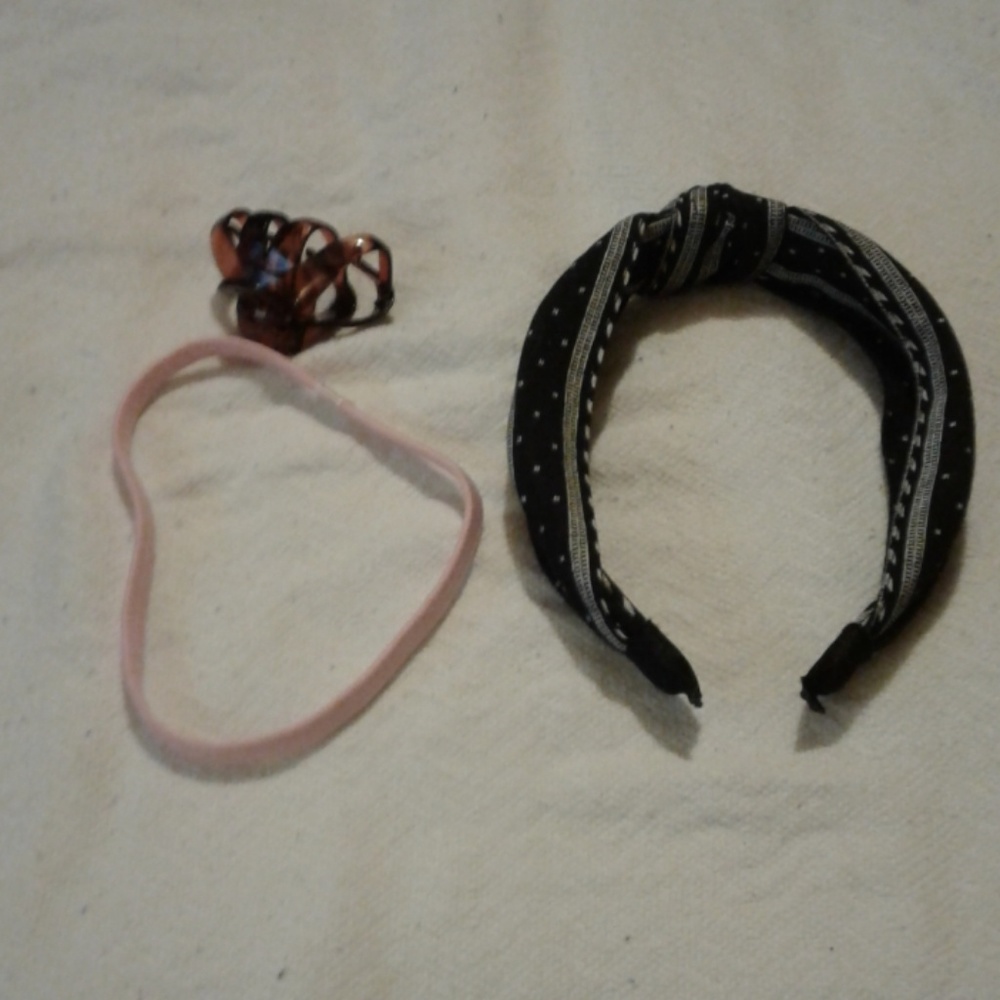 Head bands and clips